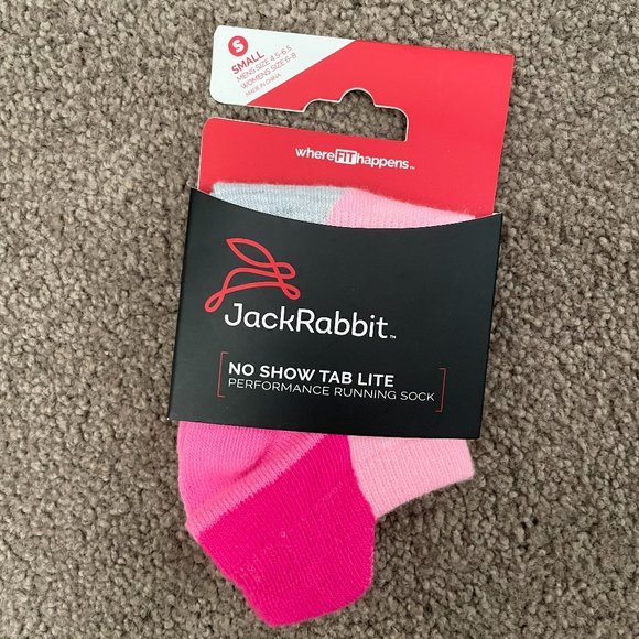 Jack Rabbit No Show Tab Lite Socks - Picture 1 of 2